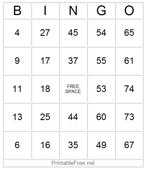 How To Play Bingo